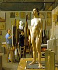 In the Atelier by Jacob Collins
